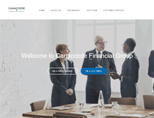 Tablet Screenshot of canaccede.com